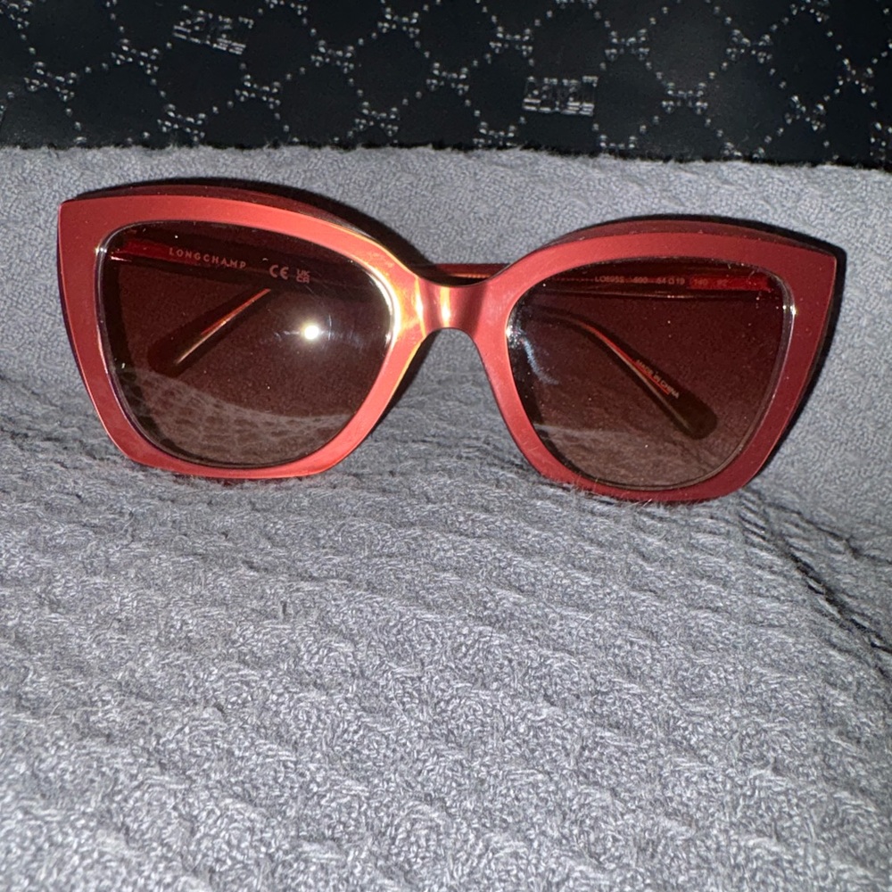 Longchamp Women's Bold Red Sunglasses